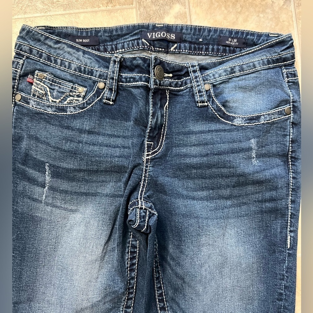 Vigoss 4/30 slim fit jeans - Picture 4 of 13